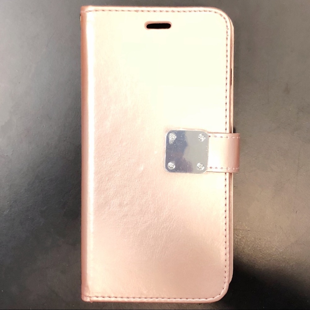 Rose gold iPhone case